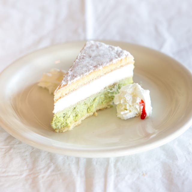 Pistachio & Ricotta Cake.