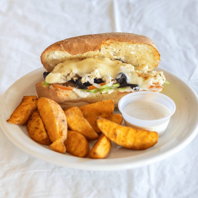 Chicken Bacon Ranch Sandwich.