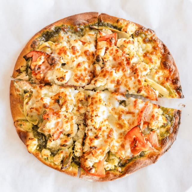 Pesto Chicken Thin Crust.