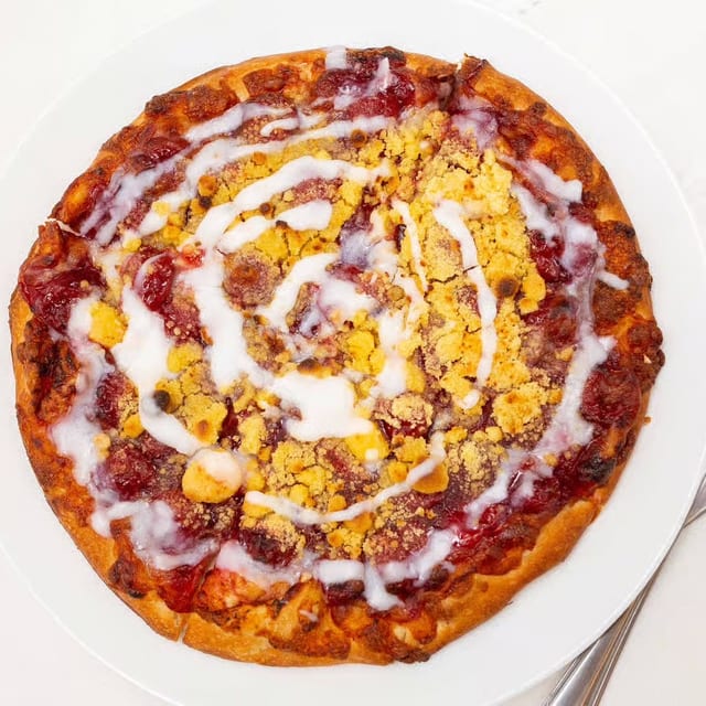 Dessert Pizza.