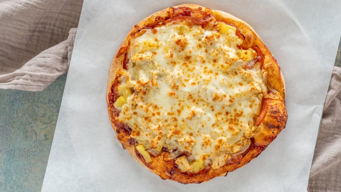 BBQ Chicken Hawaiian.