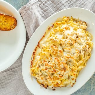 Chicken Spaghetti Alfredo